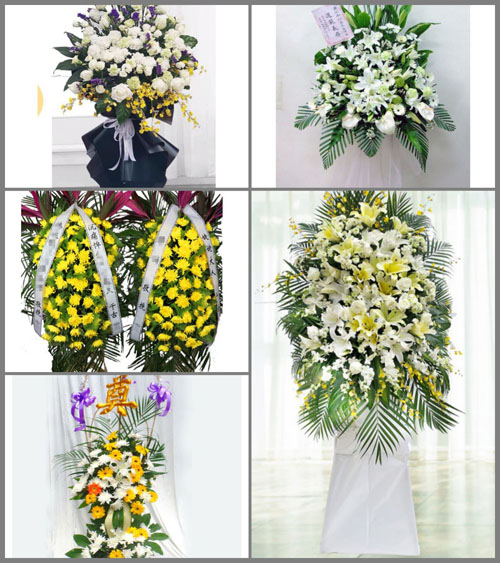 湖南怀化新晃县凉伞镇白事花篮预定
